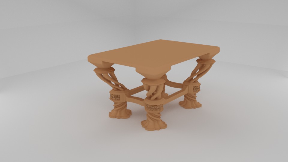 Table - Wooden theme preview image 1